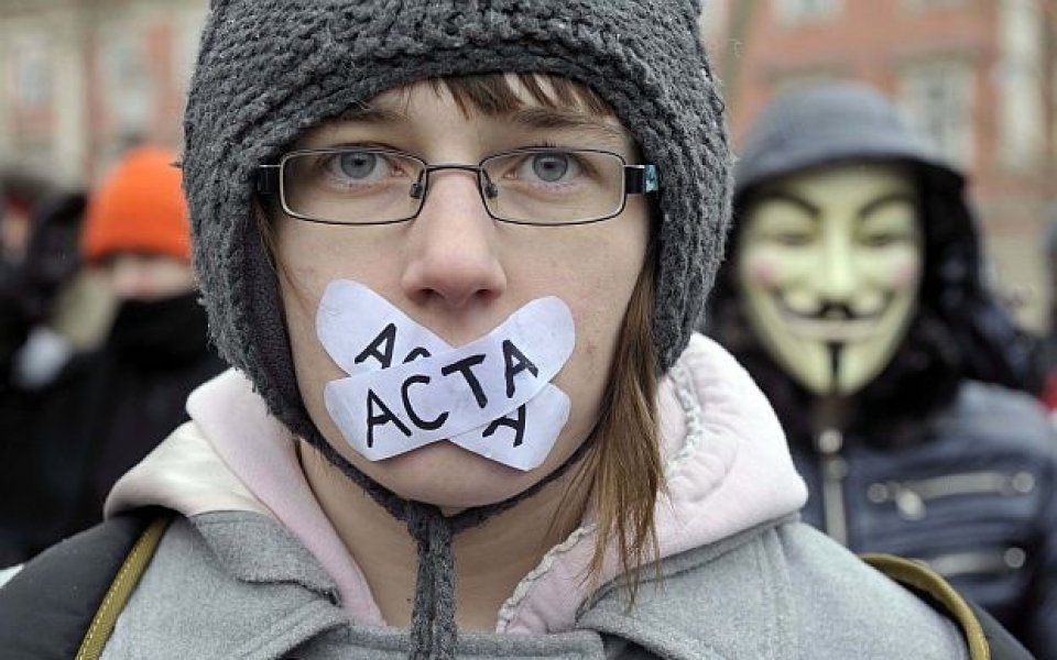 Българите излизат на протест срещу ACTA