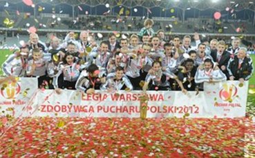 Легия Варшава с рекордна 15-а Купа на Полша