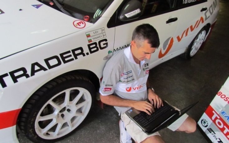 Димитър Илиев е начело след първия ден на автомобилното рали България