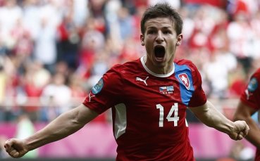 Пиларж стана Играч на мача между Гърция и Чехия
