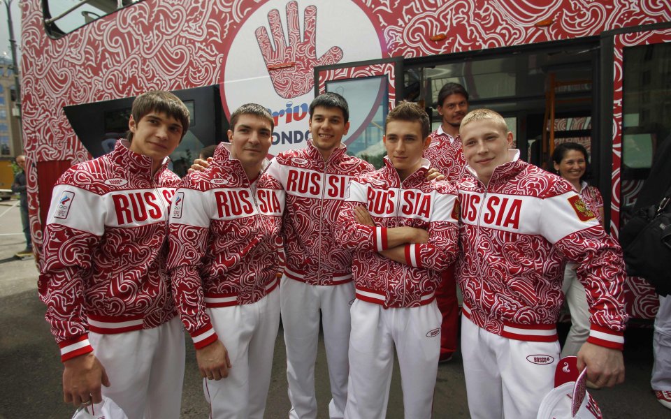 СНИМКИ: Русия представи екипите си за Лондон 2012