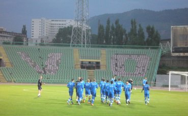 Левски тренира на вехтия стадион Кошево