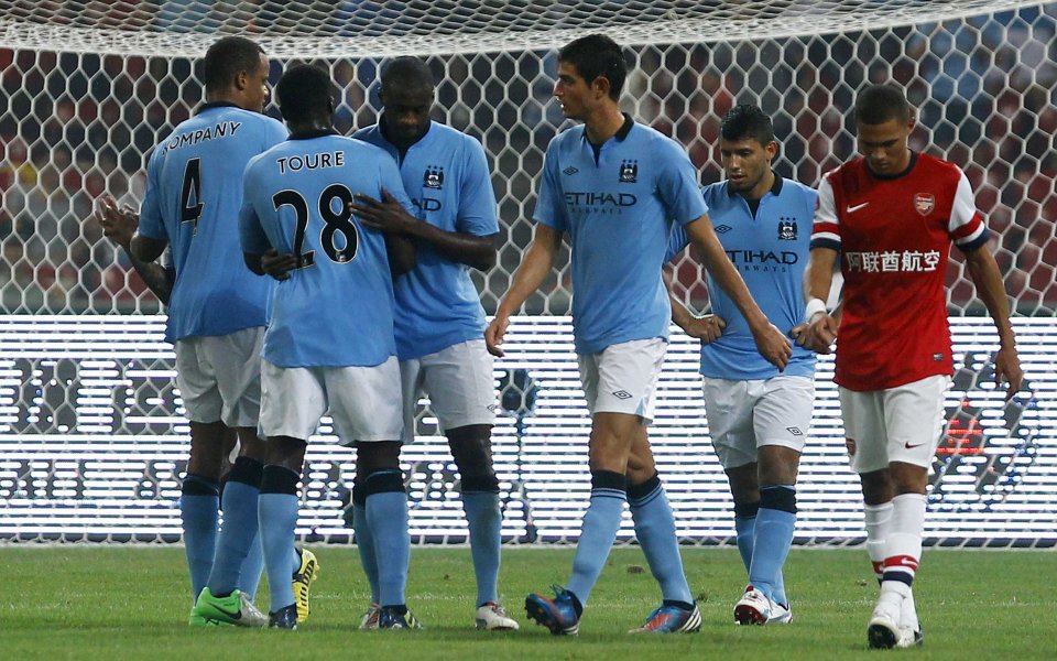 ВИДЕО: Манчестър Сити надигра Арсенал в Пекин