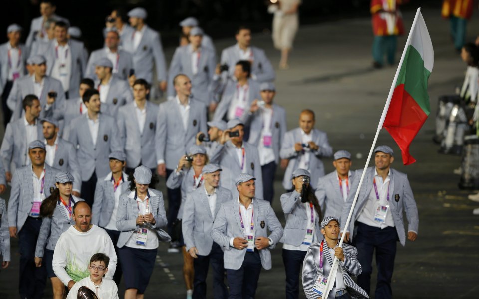 Българските олимпийци дефилираха в Парада на спортистите в Лондон