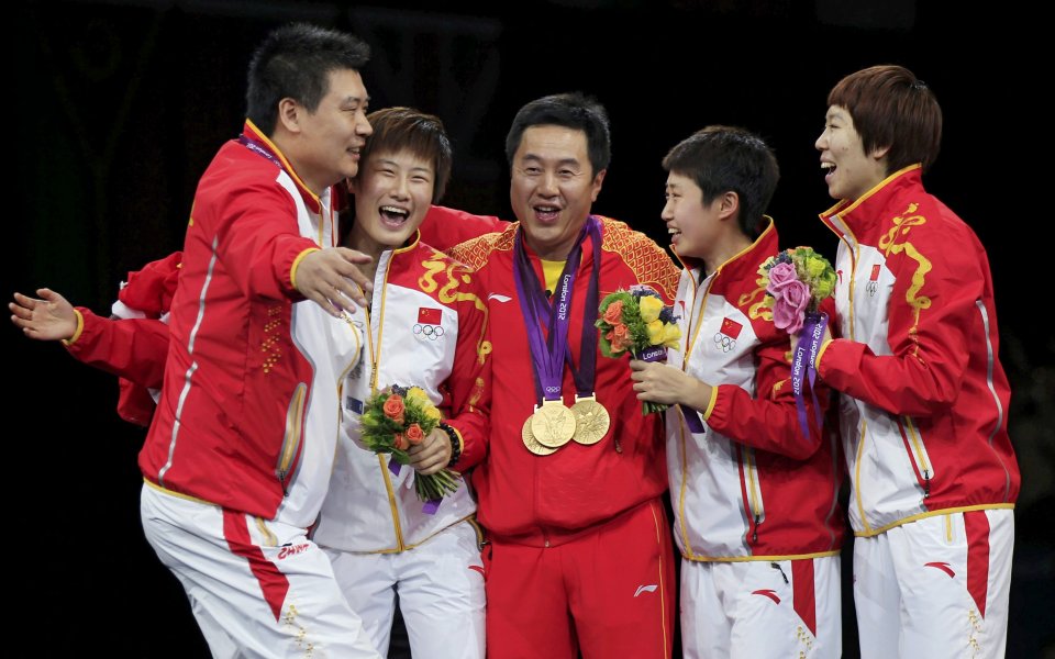 Трети златен медал за Китай в тениса на маса