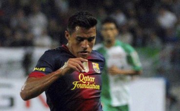 Алексис Санчес се присъедини към тренировките на Барса