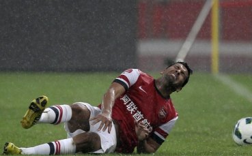 Звезда на Арсенал може да влезе в затвора, карал с над 200 км/ч из Лондон