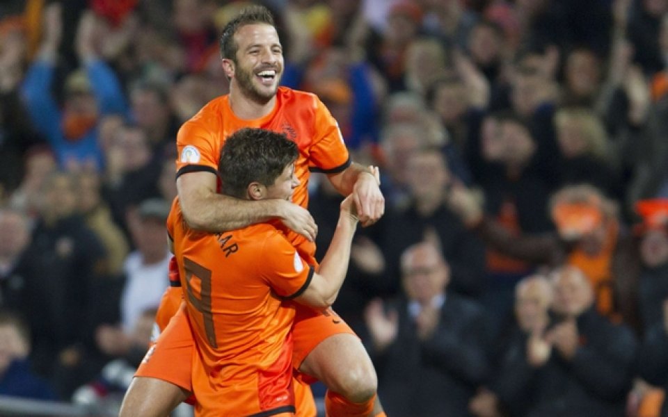 Холандия вкара 3 на Андора, Румъния спечели балканското дерби срещу Турция