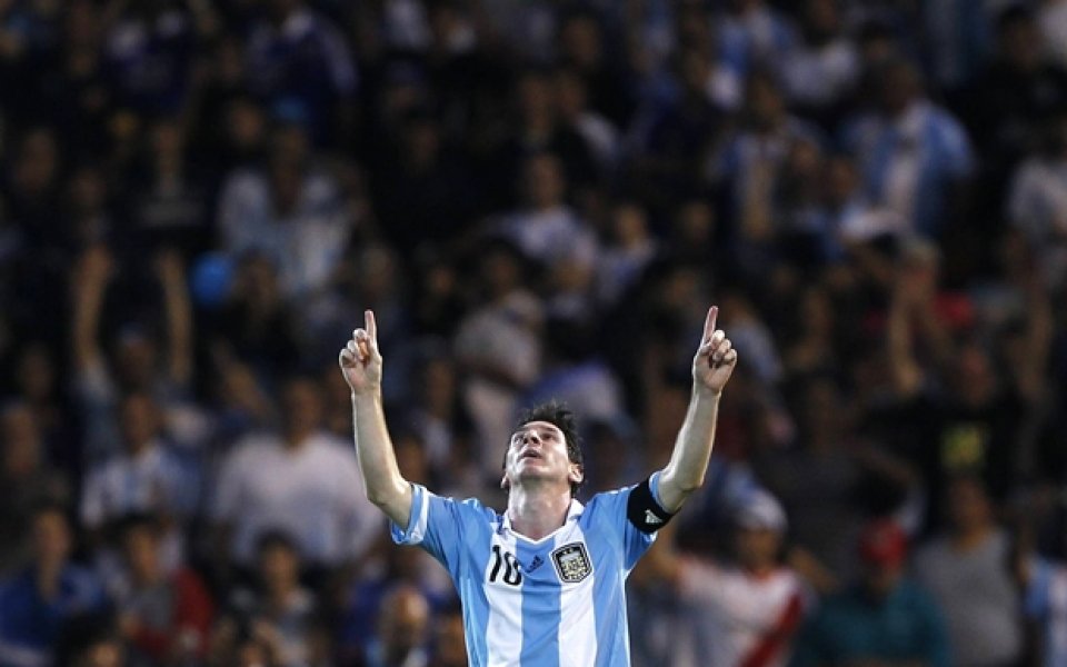 Доволният Меси похвали аржентинските фенове