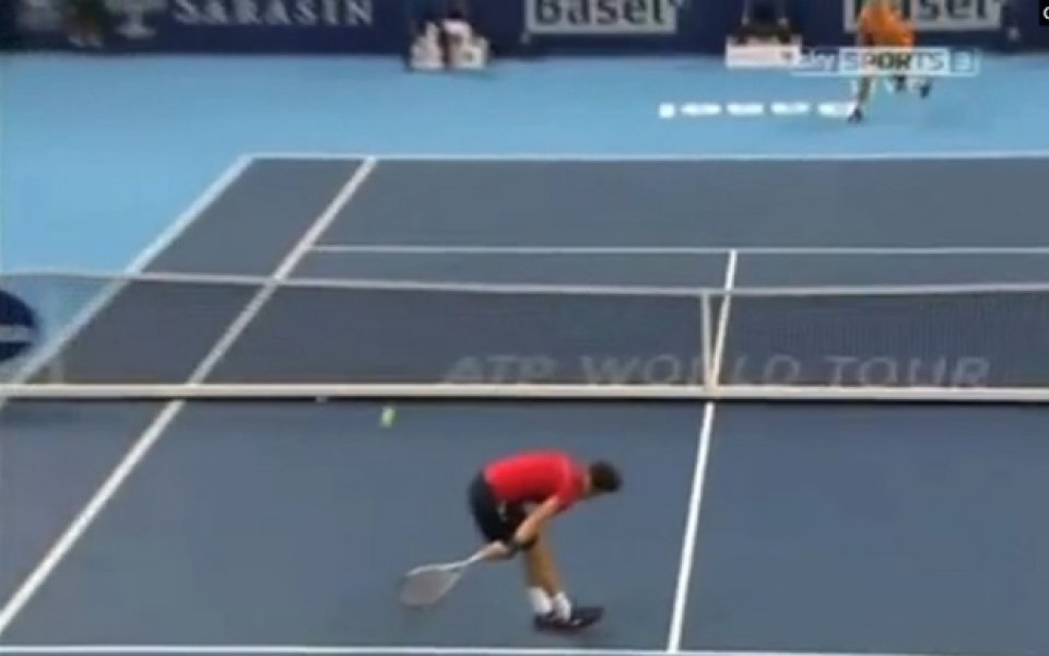 ВИДЕО: Сравниха уникалния удар на Гришо с велики изпълнения на Федерер, Надал и Мъри