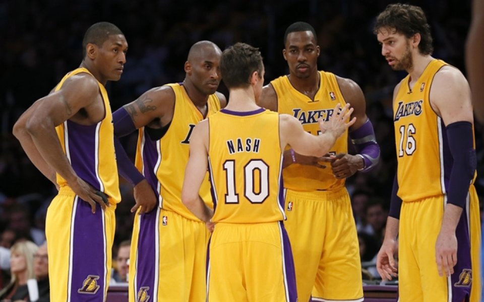 Хауърд и Коби донесоха първи успех на Лейкърс за сезона