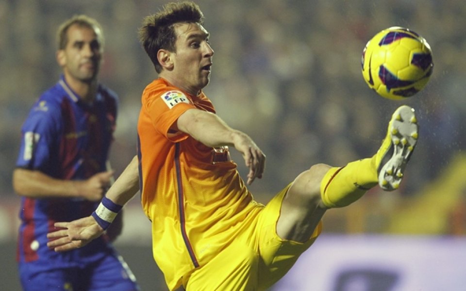 Меси няма да може да подобри рекорда на Мюлер срещу Алавес