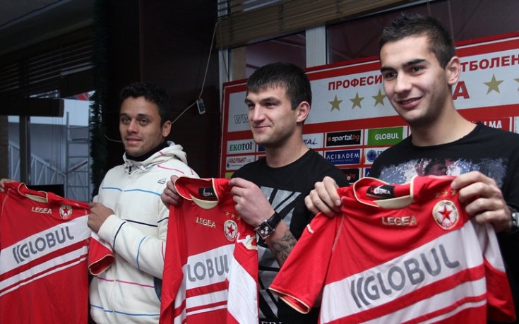 ЦСКА представи Марсиньо, Чочев и Венци Василев