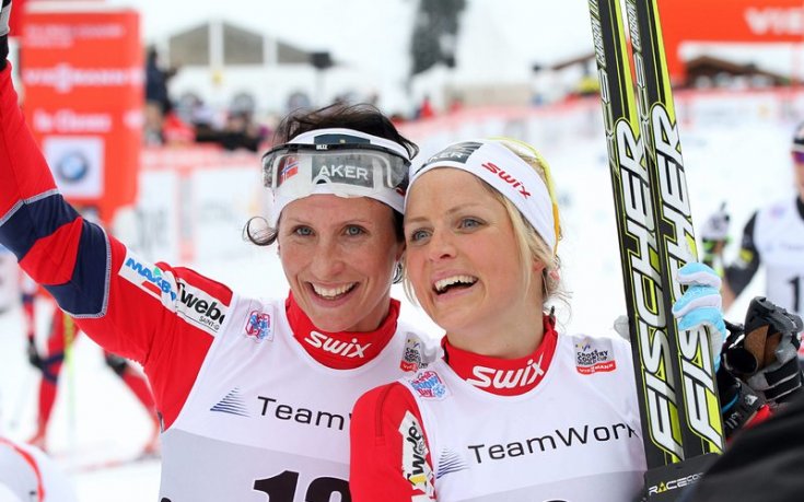 Марит Бьорген се върна с победа на трасето в северните дисциплини
