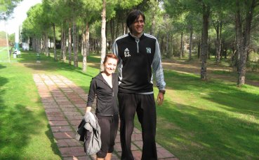 Най-високият човек в българския футбол стана на 42