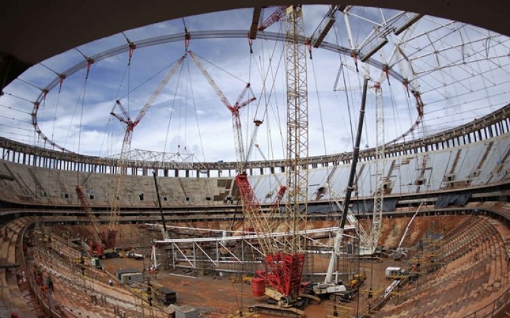 СНИМКИ: Останаха 500 дни до Мондиал 2014