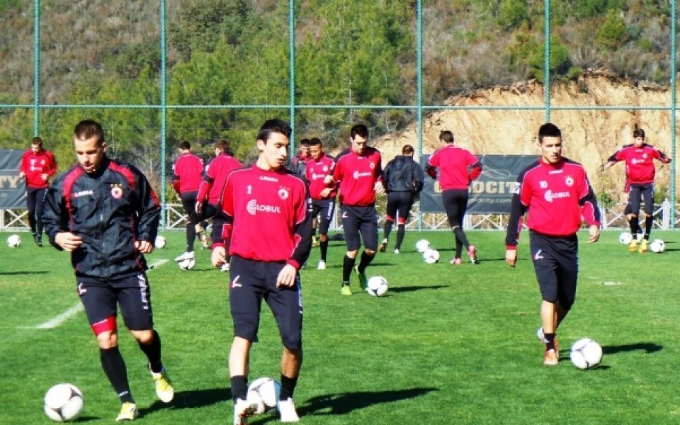 СНИМКИ: ЦСКА тренира два пъти, играе с Вакер от 15:30 часа