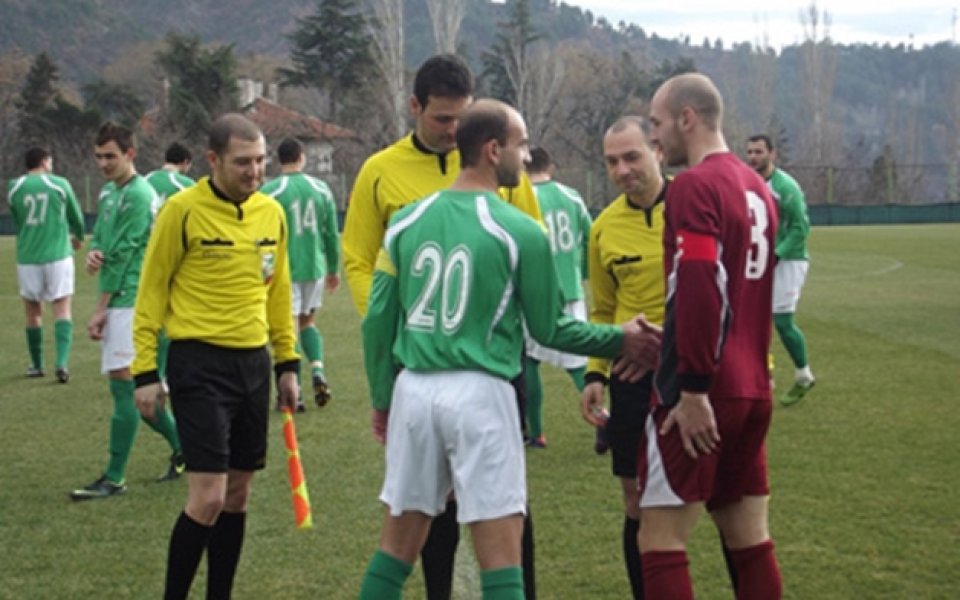Пирин и Банско направиха 0:0 във втората контрола по между си