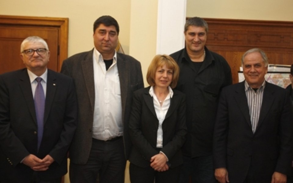 Ръководството на БФВ се срещна с кмета на София