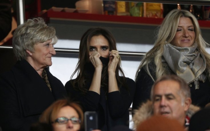 СНИМКИ: Виктория седна на трибуните, развълнувана от дебюта на Бекъм за ПСЖ