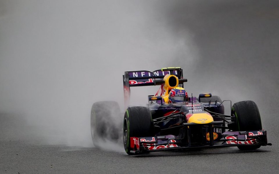 Марк Уебър даде най-добро време в първия ден от тестовете в Барселона