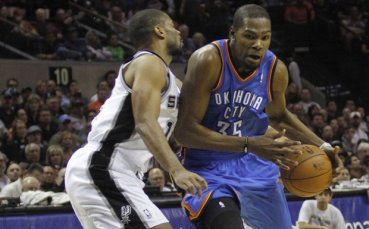 Сан Антонио задуши Оклахома в сблъсъка между лидерите на Запад