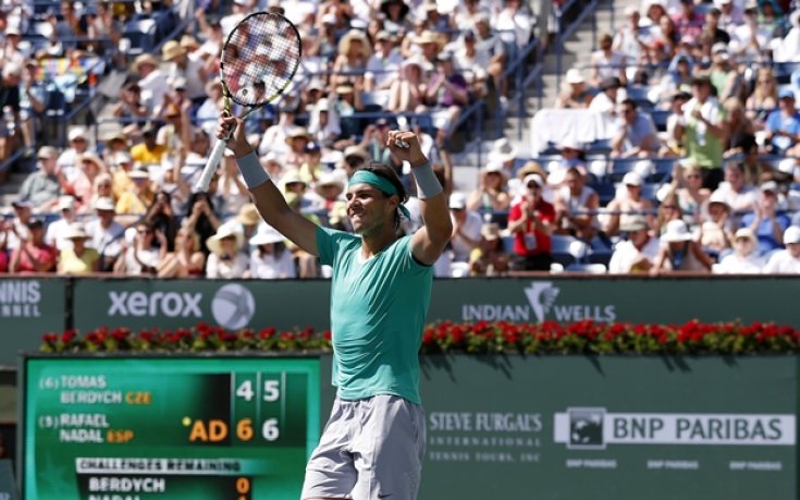 Надал мина през Бердих и е на финал в Индиън Уелс