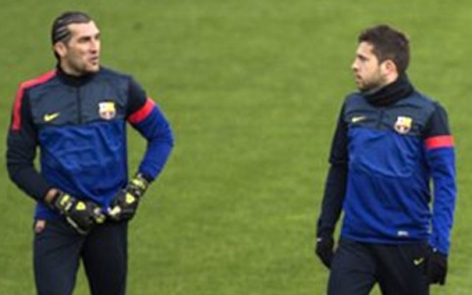 Играчите на Барса тренират в почивния си ден