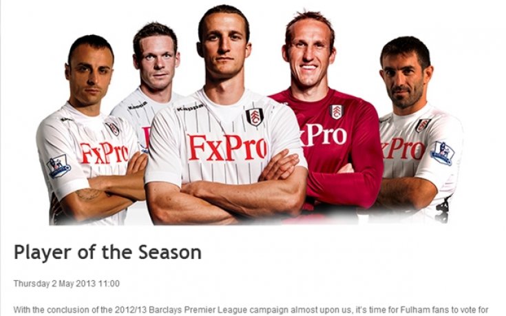Бербатов е номиниран за играч на сезона във Фулъм, можете да гласувате за него