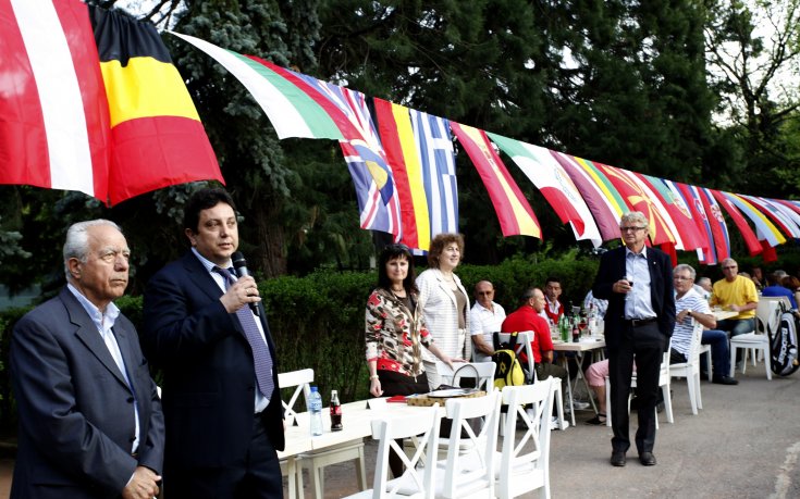 СНИМКИ: Роджър Тейлър се завърна на централния корт на БНТЦ след 47 години