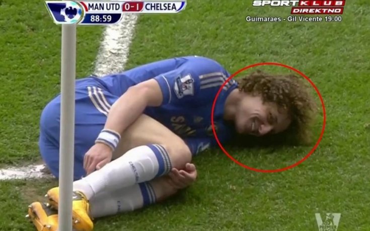 ВИДЕО: Как Давид Луис изкара червен картон на Рафаел