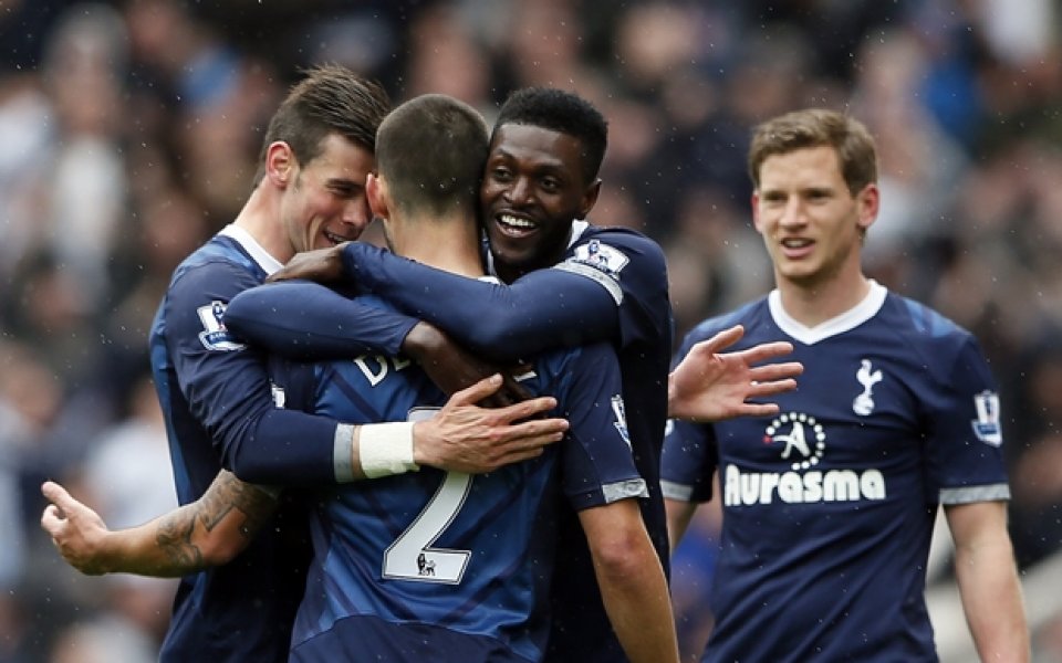 ВИДЕО: Тотнъм запази интригата за четвъртото място с обрат над Стоук