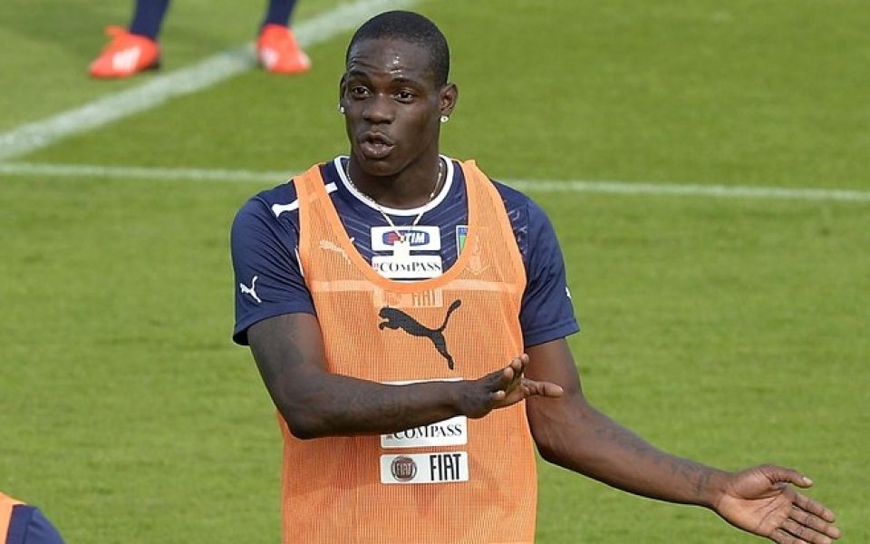 Балотели и Бардзали пропускат контролата на Италия със Сан Марино