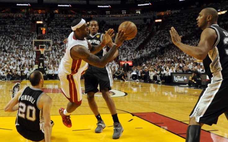 ЛеБрон не спаси Маями, Сан Антонио наказа шампиона в първия финален мач