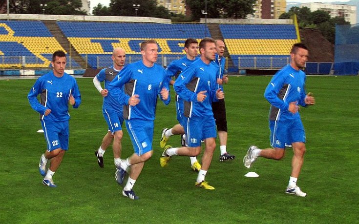 СНИМКИ: Левски започна с 24, без Михелич, Ели и националите, но с Лопес, чака и Бру