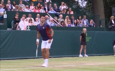 ВИДЕО: Димитров и Джокович имитират Шарапова