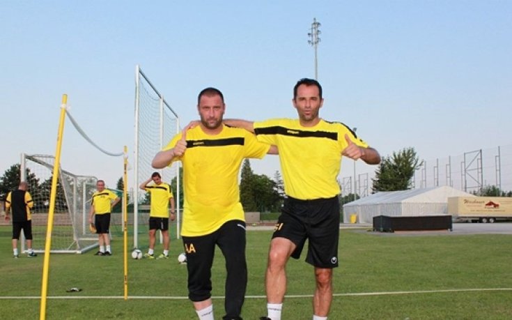 Възстановителна тренировка за футболистите на Ботев между двете контроли