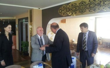 Ръководствата на Левски и Иртиш се срещнаха на официален обяд