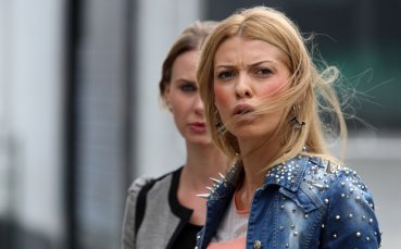 СНИМКИ: Сестрата на бивш вратар на Етър разсейва Лудогорец