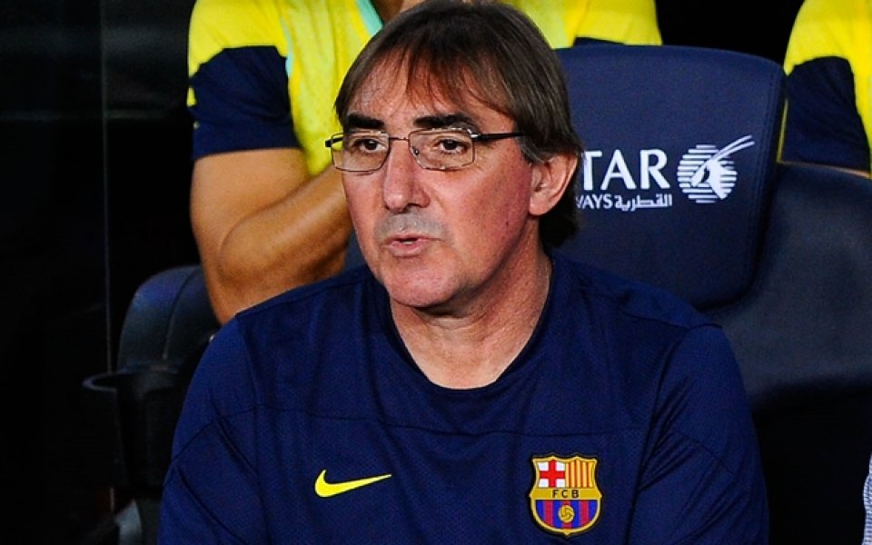 Асистентът на Тата: Ние никога няма да изневерим на стила на игра на Барселона