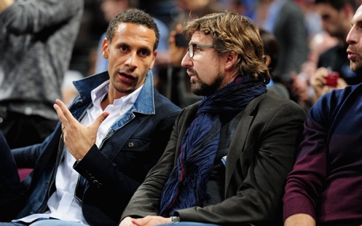 СНИМКИ: Футболните звезди на Манчестър се събраха да гледат баскетбол от друго ниво