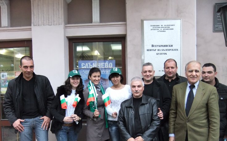 СНИМКИ: Лудогорец активизира българската общност в Одеса
