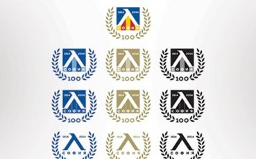 История на юбилейната емблема на Левски