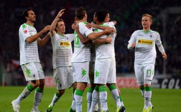 Гладбах обърна Нюрнберг в последните 20 минути за 3:1