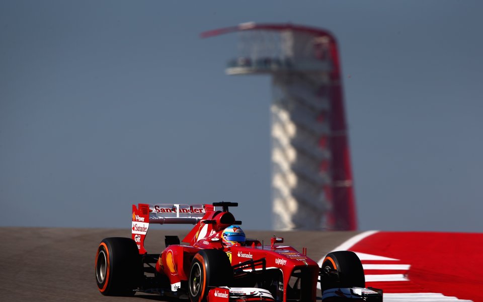 Фернандо Алонсо най-бърз в първата тренировка в САЩ