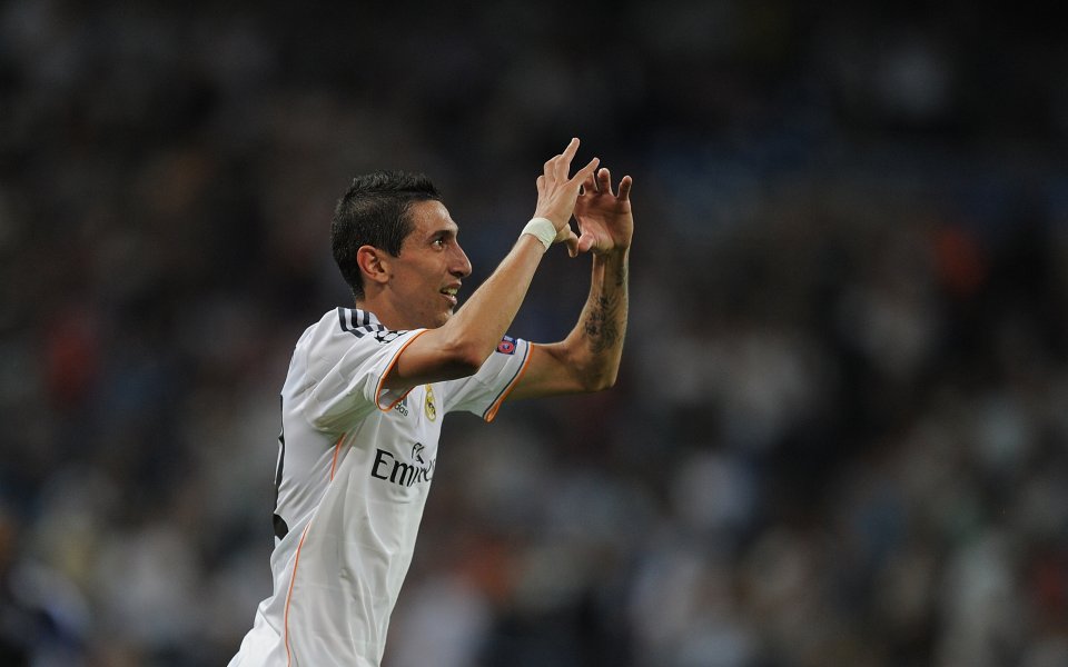 Ди Мария заменя Кристиано в стартовия състав на Реал