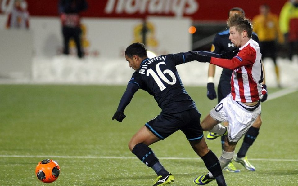 Пети пореден успех за Тотнъм в Лига Европа