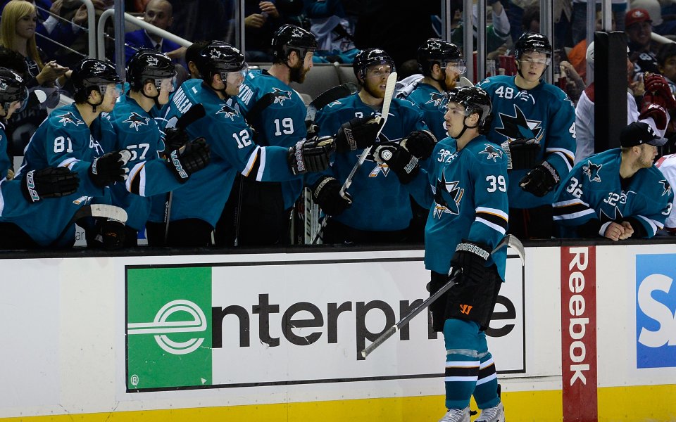 Бърнс вкара първия хеттрик в кариерата си за победата на Сан Хосе над Сейнт Луис
