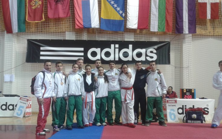 Каратеките от националния отбор се върнаха с медали от международен турнир в Хърватия