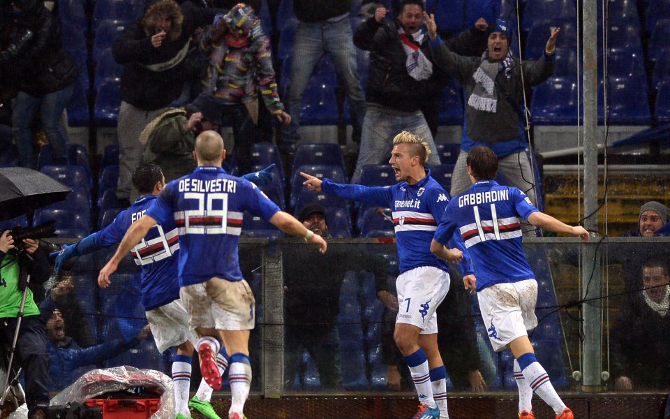 Ударен дебют за Макси Лопес, донесе победата на Сампдория